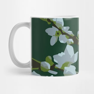 Cherry blossom flower drawing Mug